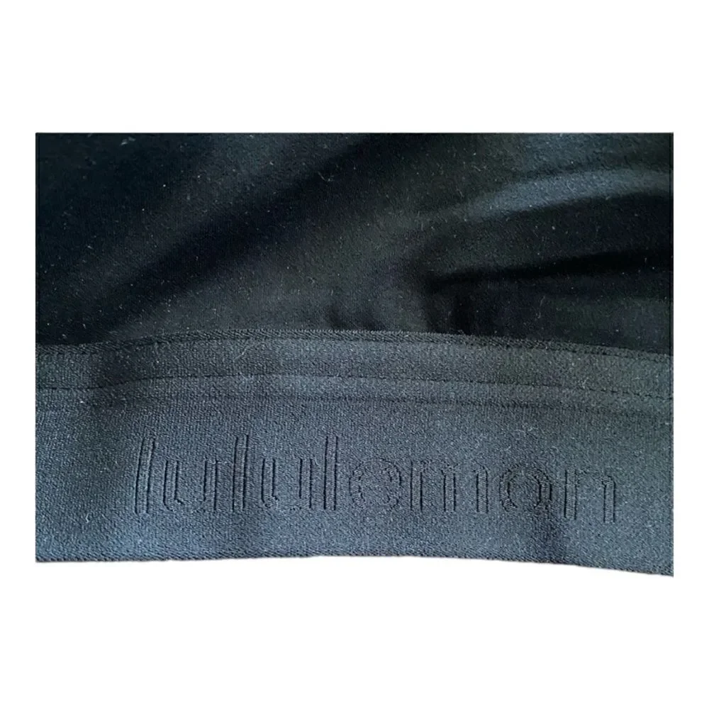 Lululemon | Fine Form Black High Support Bra | 34A